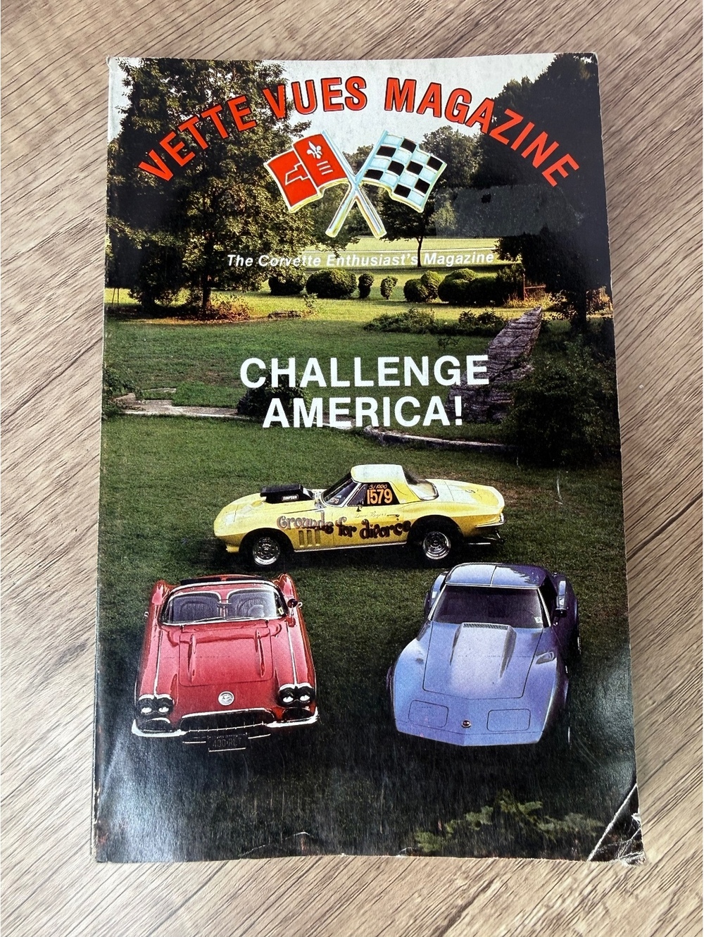 Vette Vues Magazine March 1987 Vol 15 No 8 Corvette Enthusiast Challenge America